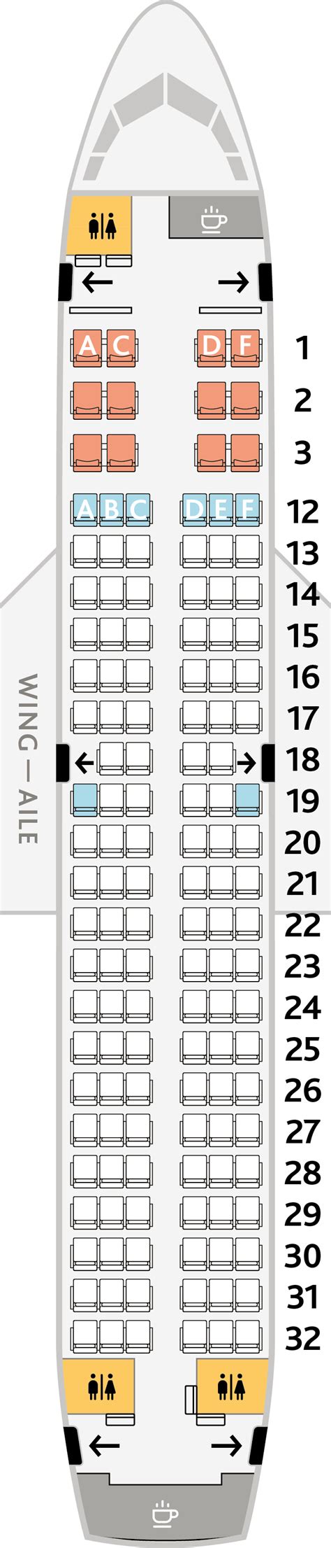 tg920 seat map